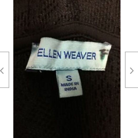 Ellen Weaver Women Black Swim Cover up Hoodie Sz S - Picture 3 of 4